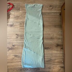 Oscar Midi Dress Sage Green